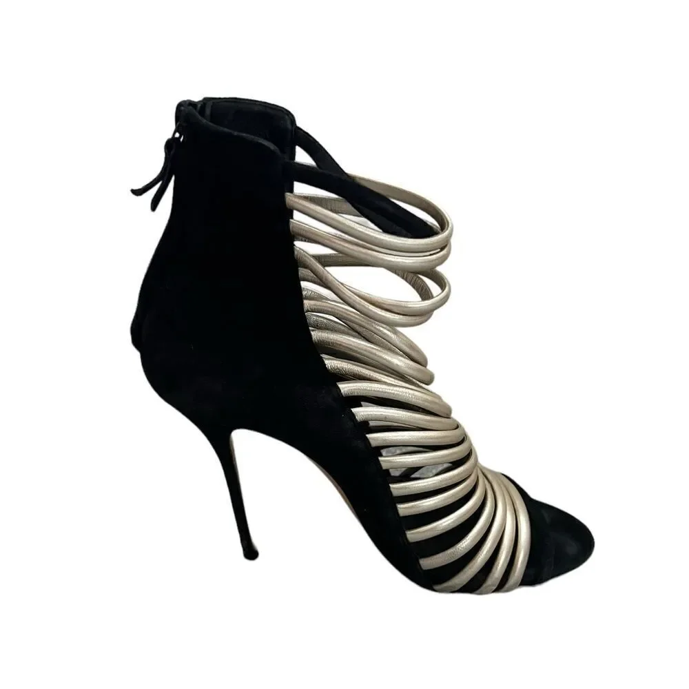 Casadei Strappy Stilettos Booties Sandal